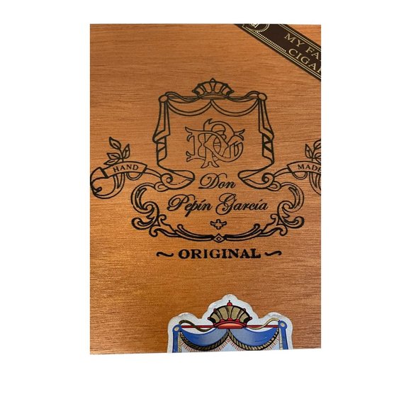 Don Pepin Garcia My Father Empty Cigars Original Wooden Box 6x60 Handmade In Mia - Picture 2 of 9